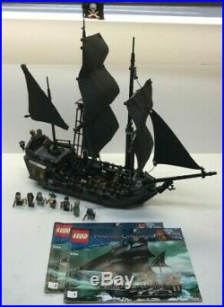 LEGO Pirates of the Caribbean Black Pearl 4184 with Figs & Instructions + Bonus