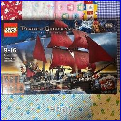 LEGO Pirates of the Caribbean Queen Anne's Revenge 4195 In 2011 New Retired