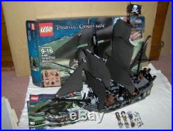 LEGO Pirates of the Caribbean The BLACK PEARL #4184 100% Comp, All figures +