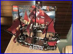 LEGO Queen Anne's Revenge 4195 Pirates Of The Caribbean 99% complete No Minifigs