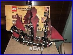 LEGO Queen Anne's Revenge 4195 Pirates Of The Caribbean 99% complete No Minifigs