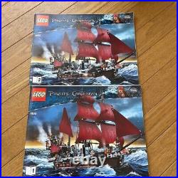 LEGO bricks 4195 Pirates of the Caribbean Queen Anne's Revenge with manual USED