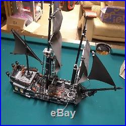 LEGO ship 4184 Pirates of the Caribbean Black Pearl boat sail fantasy minifigure