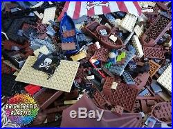 LEGO (x1700pcs) 2KG Pirates Caribbean Bulk Moc/ Packs Ship Parts Guaranteed