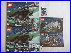Lego 4184 Pirates of the Caribbean THE BLACK PEARL toy COMPLETE +4181,4192 parts