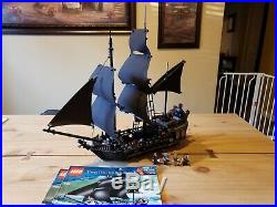 Lego 4184 Pirates of the Caribbean The Black Pearl 98% Complete with Instruction