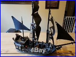 Lego 4184 Pirates of the Caribbean The Black Pearl 98% Complete with Instruction
