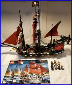 Lego 4195 Pirates of the Caribbean Queen Anne's Revenge 100% Complete