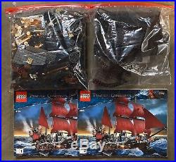 Lego 4195 Pirates of the Caribbean Queen Anne's Revenge 100% Complete