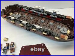 Lego 4195 Pirates of the Caribbean Queen Anne's Revenge Parts & Minifigs Read