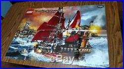 Lego Black Pearl and Queen Annes Revenge 100% complete with box & instructions