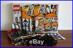 Lego Pirates I Set 6290 Pirate Battle Ship 100% complete +instructions +box 2001