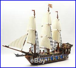 Lego Pirates Of The Caribbean 10210 Imperial Flagship + Minifigs 100% + Instruct