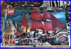 Lego Pirates Of The Caribbean #4195 Queen Anne's Revenge Incomplete