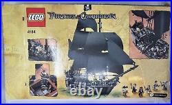 Lego Pirates Of The Caribbean Black Pearl 4184 Some Sealed Bags/Almost Complete