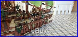 Lego Pirates Of The Caribbean. Flying Dutchman Ship. Goes with 4195 4184 71042