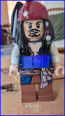 Lego Pirates Of The Caribbean Jack Sparrow Alarm Clock