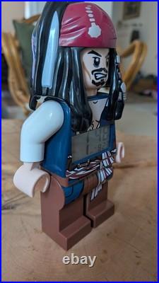 Lego Pirates Of The Caribbean Jack Sparrow Alarm Clock