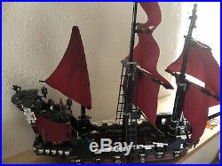 Lego Pirates Of The Caribbean Lot The Black Pearl 4184 Queens Annes Revenge 4195