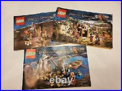 Lego Pirates Of The Caribbean Lot of 3 preowned sets 4181, 4182, 4191 All 100%
