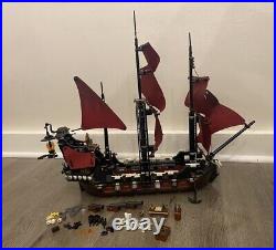 Lego Pirates Of The Caribbean Queen Anne's Revenge Pirate Ship 4195 Incomplete