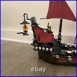 Lego Pirates Of The Caribbean Queen Anne's Revenge Pirate Ship 4195 Incomplete