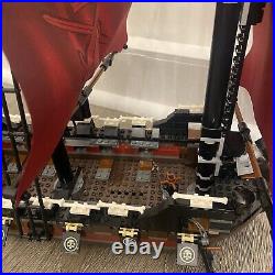 Lego Pirates Of The Caribbean Queen Anne's Revenge Pirate Ship 4195 Incomplete