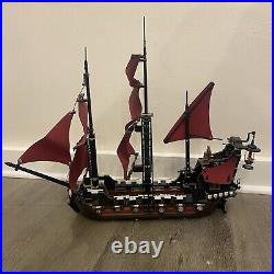 Lego Pirates Of The Caribbean Queen Anne's Revenge Pirate Ship 4195 Incomplete