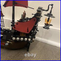 Lego Pirates Of The Caribbean Queen Anne's Revenge Pirate Ship 4195 Incomplete