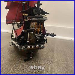 Lego Pirates Of The Caribbean Queen Anne's Revenge Pirate Ship 4195 Incomplete