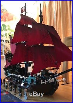 Lego Pirates Of The Caribbean Queen Annes Revenge Set 4195 100% Complete Superb