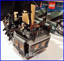 Lego Pirates Of The Caribbean The Black Pearl 4184 with (4)Minifigs (2)Manuals