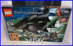 Lego Pirates of the Caribbean 4184 The Black Pearl COMPLETE with Box & Poster
