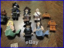 Lego Pirates of the Caribbean Minifigures Blackbeard/Mermaid/4194/Zombie++