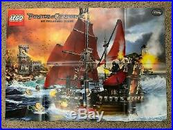 Lego Pirates of the Caribbean Queen Anne's 4195 Excellent Condition