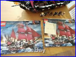 Lego Pirates of the Caribbean Queen Anne's Revenge 4195 99% Complete