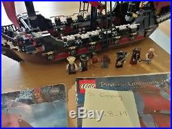 Lego Pirates of the Caribbean Queen Anne's Revenge 4195 99% Complete