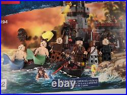 Lego Pirates of the Caribbean Whitecap Bay Set 4194 with Instructions