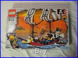 Lego Set # 6290 Pirate Battle Ship 100% Complete With Box Manual & All Mini Figs