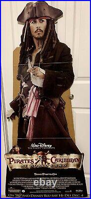 Lg Pirates Of The Caribbean At Worlds End Johnny Depp Promo Theatre Display 2007