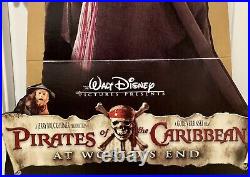 Lg Pirates Of The Caribbean At Worlds End Johnny Depp Promo Theatre Display 2007