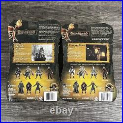 Lot Of 6 New Sealed Pirates of the Caribbean Dead Man's Chest Action Figures