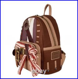 Loungefly Disney Jack Sparrow Pirates of the Caribbean Cosplay Backpack IN HAND Loungefly Disney Jack Sparrow Pirates of the Caribbean Cosplay Backpack IN HAND
