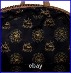Loungefly Disney Jack Sparrow Pirates of the Caribbean Cosplay Backpack IN HAND Loungefly Disney Jack Sparrow Pirates of the Caribbean Cosplay Backpack IN HAND