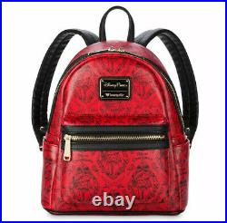 Loungefly Disney Parks Redd Pirates Of The Caribbean Red Mini Backpack NWT