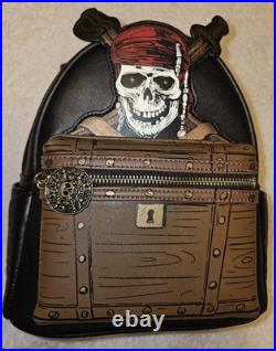 Loungefly Disney Pirates Of The Caribbean Dead Men Tell No Tales Mini Backpack
