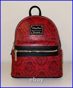 Loungefly Pirates of the Caribbean Backpack Redd AOP NWT OG HEART LOGO