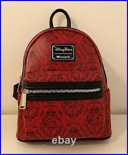 Loungefly Pirates of the Caribbean Backpack Redd AOP NWT OG HEART LOGO ...
