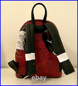 Loungefly Pirates of the Caribbean Backpack Redd AOP NWT OG HEART LOGO