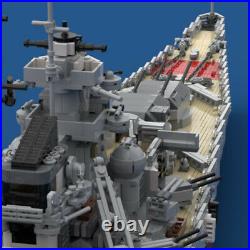 MOC-29408 Building Blocks Set for KMS Bismarck Battleship Bricks Good Quality